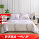 Mercury Series Home Textiles Light Luxury Style 100 Count Satin Xinjiang Long Staple Cotton Four-piece Set Smooth and Silky High-end Bedding Gift Box Berlin Fairy Tale Antistatic + Thickened + No Shedding Sheet Model 2.0 Four-piece Set - Quilt Cover 220x240 Antistatic + Thickened + No Shedding