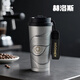 HOOMEY thermos cup ceramic covered liner coffee cup boys and girls high-looking straw water cup 2025 new cold cup