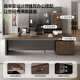 Semphia desk boss desk modern simple executive desk executive manager desk office desk and chair combination office furniture 1.8 meters boss desk long cabinet