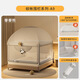 Bangbangzhu brand new A9 yurt mosquito net crib fence anti-fall bedside guardrail for children to prevent baby from falling out of bed Panpanxiong + free mosquito net top + anti-collision soft bag * 4 2025 new upgrade 1.8m bed type 1.8m + 1.8m + 2.0m + 2.0
