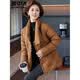 Flying in the snow new Chinese style down jacket women's fashion national style mother's clothes authentic 2026 new winter middle-aged and elderly women's jacket pea green L 165__90-110Jin Jin equals 0.5 kg