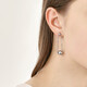 Chow Sang Sang platinum earrings Pt950 double beads round bead earrings single for women 92665E pricing
