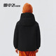 Flying in the snow children's down jacket three-in-one new winter style warm and thickened medium and large children's jacket for boys and girls black 140