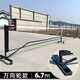 匹克球羽毛球网架便携式标准专业室内户外简易网球架专业级可移动 绿色(万向轮) 5.1米匹克球网架 匹克球羽毛球网架便携式标准专业室内户外简易网球架专业级可移动 绿色(万向轮) 5.1米匹克球网架