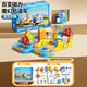 Bei Chuzhong Magic Track Cube Volume Wood Rail Car Large Particle Children's Magnetic Building Blocks 3-6-12 Years Old Assembled Toy Car Store Manager Recommends Limited Edition 175pcs DIY Building Block Rail Car + High-end Gift Box Boy's Educational Anti-Gravity Magnetic Building Block Train Toy Boy and Girl Birthday Gift