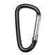 Xiaofeng Seiko No. 5 D-shaped hook outdoor aluminum alloy carabiner hook luggage pendant hook fixed plug-in travel one