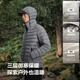 Bosideng 25-Year-Old Goose Down Jacket Men's Autumn Lightweight Hooded Slim Fit Spare Strip Short Casual Versatile Jacket