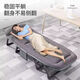 Yu senyi almuerzo descanso para la cama plegable solteros, sillas reclinables, cama de marcha al aire libre acompañante acompañante de la oficina portátil NAP ARTIFACT 17062*180cm Tubo redondo Camino triple negro