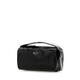 PRADA SS26 Light Luxury Men's LATHER Black Handbag Black One Size