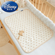 Disney (Disney) baby diaper pad, waterproof, washable and breathable, newborn baby pure cotton gauze sheet, large size mattress care pad, wrinkled cotton gauze diaper pad, cream color - Xingyue Bear 100x140cm