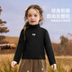 ASK JUNIOR girls' German velvet warm base shirt 25 autumn and winter new children's skin-friendly warm long-sleeved high-neck New Year's pullover T-shirt