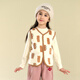Cotton Hall Reversible Boys' Vest Thickened Plush Jacket 2025 Autumn New Girls' Velvet Vest xt2 Foundation Bunny 130