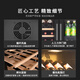 Bacchus double-door wine cabinet 150 bottles 1.76 meters Ice bar thermostatic cabinet multi-functional household tea cabinet fresh cabinet large capacity built-in air-cooled frost-free living room villa left wine display + right ice bar (integrated dual-temperature air-cooling) 58 bottles