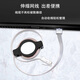 Retractable network cable Category 5e portable flat broadband cable with crystal head network cable 1.5 meters JN-SXWX15