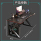 Chibalun solid wood computer desk desktop home e-sports table game table bedroom simple office study writing desk desk