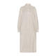 The Row Women's Dress Slim and Breathable Striped Commuting Daily Long Dress Simple White One Size |US-0