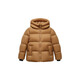 Mini Bala Hi2.0 Fever and Cold Resistant Down Jacket for Boys and Girls, Parent-child Long Style, Camel 50145, Short Style 160