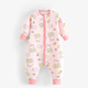 9i9 children's sleeping bag autumn and winter split leg 3-layer warm baby pajamas jumpsuit children's anti-kicking quilt pajamas 100 yards A127