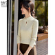 She Enjoys Knitted Sweater Women's Half Turtle Collar Knitted Bottoming Shirt Autumn and Winter Solid Color Slim Top Sweater Women T54Z121