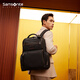 Samsonite Computer Bag Star Same Style President Bag Men's Backpack High-End Business Backpack Black HO0*09004