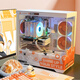 Colorful Orange Cat RTX 5060 Ti Orange Shadow Orange customized DIY assembly machine desktop computer host Intel i5-14490F Orange Cat 14600KF complete machine i5-14600KF +5060Ti Orange Cat
