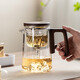 Eight Thousand Lines Elegant Cup Magnetic Teapot One-click Separation of Tea and Water Automatic Tea Making Lazy Tea Maker for Office and Home Use