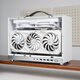 闪鳞S450Pro机箱便携式ITX手提TYPECmini台式机主机箱超迷你240水冷 S450Pro白色机箱 5.0显卡延长线