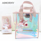 Aimorny Eternal Flower Rose Einhorn Schlüsselbund Geschenkbox Praktische herzzerreißende chinesische Valentinstagsgeburtstagsgeschenk für Freundin