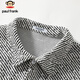 Paul Frank Jacket Men's Autumn and Winter American Jacket Men's Loose Casual Cardigan Top Men's Dark Gray XL