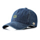 Mouth Piano New Denim Men's and Women's Baseball Cap Fashion Versatile Breathable Sun Hat Trendy Student Warm Casual Hat Dark Blue Adjustable