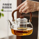 Yipot teapot glass teapot set household electric ceramic stove teapot kettle health pot complete tea set set 1.1L pot + 1000W stove