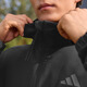 Adidas waterproof and windproof casual hooded jacket for men and women autumn new Adidas official light sports black XL