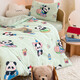 Casarotti Class A milk velvet toddler quilt multi-functional children's blanket type removable quilt cover soy quilt core kindergarten quilt Panda Paradise 100*120 quilt cover + 1.2 Jin Jin equals 0.5 kg soy quilt core