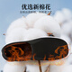 Yu Zhaolin Old Beijing Cloth Shoes Men's Winter Cotton Shoes Warm Thousand Layer Beef Tendon Bottom Cloth Bottom Thickened and Velvet Middle-aged and Elderly Size 41