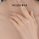 Mankalong gold ring for women 2025 new vintage broken dream secondhand solid gold diamond ring light luxury gift for girlfriend 09 2.7g