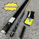 Yebao Shijiaban 6 aluminum alloy one-to-one replica of the same pattern small head black eight snooker Chinese one-piece pole Beijiang NFC chip single pole + extended handle