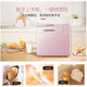 ACA North American Electric Appliances Household Kneading Dough Fermented Cake Bread Yogurt Multifunctional Fully Automatic Bread Machine Lotus Color