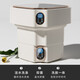 Xiaomi Ecological Chain Small Underwear Washing Machine Folding Portable Household Underwear Cleaning Baby Underwear High Efficiency Blu-ray 6L Off-White Blu-ray + Intelligent Timing + Wash