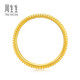 Chow Sang Sang Pure Gold Dragon Scale Ring Love Nest Gold Ring Can Be Used as Couple Ring Price 93546R 11 Circles 5.25g