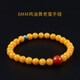 SHE CENTURY Natural Chicken Fat Yellow Beeswax Bracelet National Trend Bracelet Gift 6MM Beeswax (866980) 6MM Beeswax