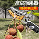 Fruit picking artifact telescopic pole for picking lychees, peppers, bayberries, peaches, apricots and plums, high-altitude branch shears, special scissors, 3-section telescopic 2.1-5 meters + saw blade, fruit branch shears