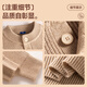 GENIOLAMODE Ao Ruipeng endorsed Henry collar sweater men's winter warm knitted bottoming sweater woolen clothes black M