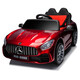 Fun Baby Masha children's electric car can sit on the remote control car for adults, the child can drive the stroller toy car, four-wheel electric, red, without remote control