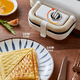 Qi Yue Mengde home timer multi-function waffle light food machine small bread machine double plate sandwich breakfast machine sandwich plate waffle plate taiyaki