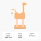 ZEZE cat climbing frame cat nest warm winter cat scratching board sisal giraffe does not take up space cat scratching post keeps warm in winter impulse daily limited special offer giraffe cat climbing frame small does not take up space