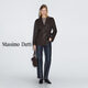 Massimo Dutti Discount Upgrade 2026 Women's Simple Commuting Style High Intelligence Double-breasted Blazer 06040713 Chocolate S (36) (CN 165/84A)
