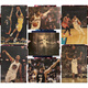 Yisheng NBA Star Affiche Basketball Football Sports Nostalgique Rétro Kraft Paper Dormitory Decoration Paint Stickers Wade 7 Pictures 51 * 35.5cm 150g Matériau en papier kraft mat
