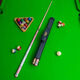 PERI's same model of Magic A cue, big head black eight special nine-ball billiard cue, complete set of split Magic A powder club box set + small middle head 11.5mm