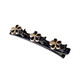 2025 Internet celebrity new pearl and rhinestone lazy hair braiding artifact, stylish broken hair hairpin, bangs clip, side hairpin, shiny four-leaf clover, 1 word clip