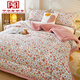 Hengyuanxiang (hengyuanxiang) new machine washable comfort bean quilt adult baby blanket spring autumn winter baby comfort quilt spring flower sea 150*200cm6Jin Jin equals 0.5 kg